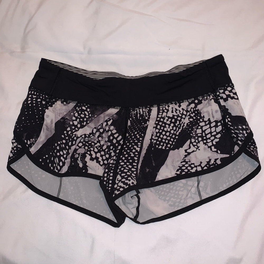 **SOLD**Lululemon Speed Shorts. 2.5 inch. Size 8